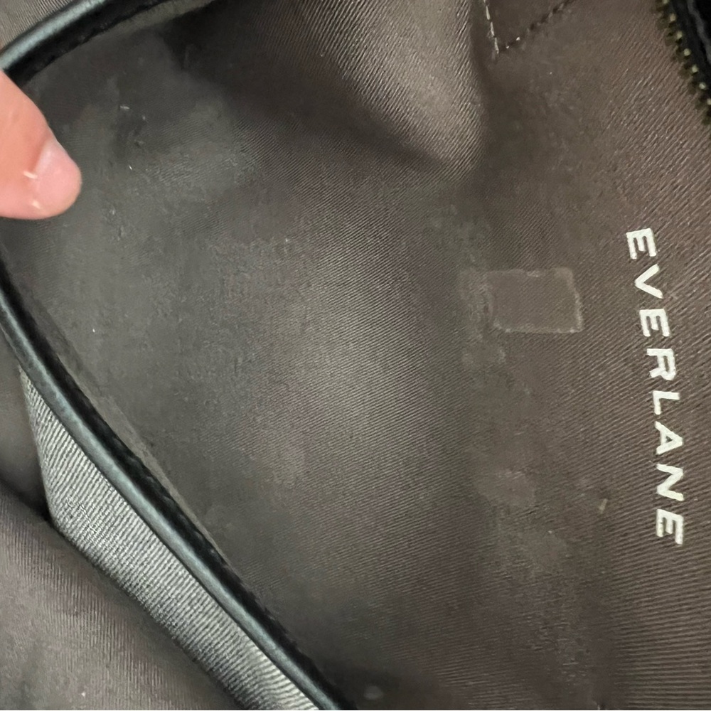 Everlane Twill Zip Tote Grey - Picture 11 of 12